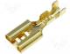 KON-F-47 - Terminal flat 4.7mm 0.5÷1mm2 gold plated female