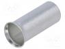 TUL-NI-10012 - Bootlace ferrule, non-insulated, copper, 10mm2, 12mm, tinned
