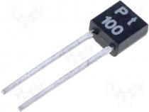 PT100-TO92 - Sensor temperature sensor  Pt100 100 cl.B 0 12 % Case TO92