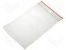 PL.TOR80X120 - Self seal bag L 120mm Width 80mm Thick 45um polyetylene