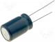 EEUFC1J271 - Capacitor electrolytic  low impedance THT 270uF 63V Ø16x15mm