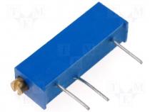 Potentiometer mounting  multiturn 10k 750mW 10% linear