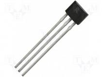 Hall effect sensor - Sensor Hall effect Case SIP3 Range 10÷175G Usup 30VDC