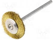 Power tools accessories - Brush, 2.34mm, brass