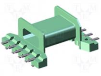 Ferrite - Coilformer with pins vertical Mat plastic No.of term 10