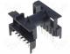 Ferrite - Coilformer with pins vertical Mat plastic Mounting THT