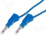 AX-TL-4B1-BL - Test lead 1m blue 19A Cond.cross sec 1mm2