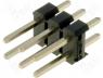 ZL202-6G - Pin header pin strips male PIN 6 straight 2.54mm THT 2x3