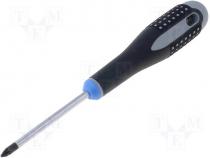 SA.BE8810 - Screwdriver, cross point "POZIDRIV" blade PZ1 len 197mm