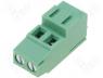 Terminal Blocks - Terminal block angled 90 2.5mm2 5.08mm THT  cage clamp 24A