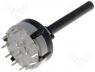   - Switch rotary 6 position 0.15A/250VDC Poles number 2 30°