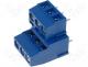 Terminal Blocks - Terminal block double deck angled 90 5mm ways 6