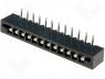 DS1020-12RT1D - Connector FFC / FPC angled 90° THT NON ZIF PIN 12 2.54mm