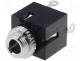 Connectors AV - Socket Jack 3,5 mm x 18,6 mm female mono, with on/off switch