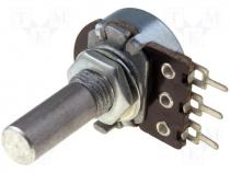 PRP167-2K2-A - Potentiometer shaft  single turn 2.2kΩ 100mW ±20% 6mm for PCB