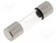  - Fuse glass  fuse  quick blow 5x20mm 100mA 250VAC FSF