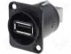 USB connector - Adapter adapter USB A socket, USB B socket reversible insert