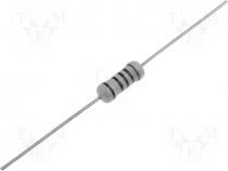 Power resistor - Resistor metal film THT 20Ω 2W ±1% Ø5x12mm 50ppm/°C