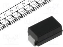 Diode  transil, 400W, 6.7V, 43.5A, unidirectional, DO214AC, 5%