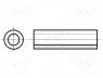 Spacer sleeve, cylindrical, polyamide, L  2mm, Øout  6.3mm