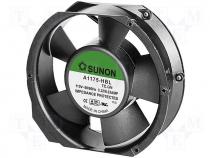 Fan AC 115VAC 171x151x51mm 345.1(10%)m3/h 51dBA 25W 2800rpm