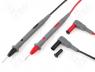 Multimeter accessories - Test lead 0.8m 60VDC red and black 2x test lead