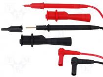 Multimeter accessories - Test lead 10A red and black 1kV
