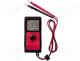 PM55A - Digital multimeter LCD (6000) 5x/s V DC 1m÷6/60/600V