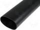 Heat shrink sleeve, glued, 3.5 1, 105mm, L 1000mm, black