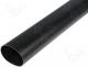 Heat shrink sleeve, glued, 6 1, 69.8mm, L 1000mm, black