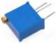 T910Y-100R - Potentiometer mounting, multiturn, 100Ω, 500mW, THT, ±10%, linear