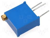   - Potentiometer mounting, multiturn, 100, 500mW, THT, 10%, linear