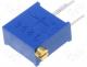   - Potentiometer mounting, multiturn, 100, 500mW, THT, 10%, linear