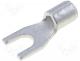 ST-093/4 - Fork terminal, M3, 1.5÷2.5mm2, crimped, for cable, non-insulated