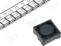 DE0703-100 - Inductor wire, 100uH, 0.5A, 0.79Ω, SMD, 7.3x7.3x3.2mm, ±20%