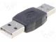 Adapter, USB 2.0, USB A plug, both sides