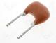 Resonator ceramic, 3.58MHz, THT, 5mm, Temp.stab 0,3 %, 0.5%