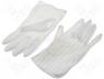 Gloves ESD antistatic - Protective gloves, ESD version, Size M