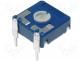 Potentiometer mounting, single turn, horizontal, 47k, 250mW