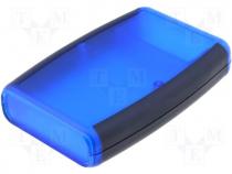 HM-1553BTBUBKBAT - Enclosure multipurpose, 1553, X 79mm, Y 117mm, Z 24mm, ABS, blue