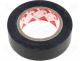 SCAPA-2702-15B - Braid insulation, black, PVC, 15mm, L 10m, Adhesive rubber, 0÷90C