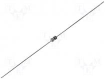 Resistor - Resistor carbon film, THT, 0, 166mW, Ø1.5x3.2mm, Leads axial