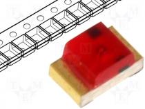 LED, SMD, 0805, red, 5-12mcd, 120, 2x1.25mm