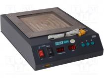 HTR-QUICK - Preheater, ESD, 130x130mm, 400W, Plug  EU, 230VAC, 50....350C