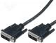 CG401D-018-PB - Cable, DVI-D (18+1) plug, both sides, 1.8m, black