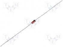 BZX55C5V1 - Diode Zener, 0.5W, 5.1V, DO35, Package tape