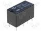 RS-12 - Relay electromagnetic, DPDT, Ucoil 12VDC, 1A/125VAC, 1.25A/30VDC