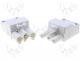 Terminal Blocks - Connector pluggable terminal block, lock, male + female, 16A