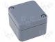   - Enclosure multipurpose, X 50mm, Y 52mm, Z 35mm, ABS, dark grey