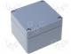   - Enclosure multipurpose, X 80mm, Y 82mm, Z 55mm, ABS, dark grey